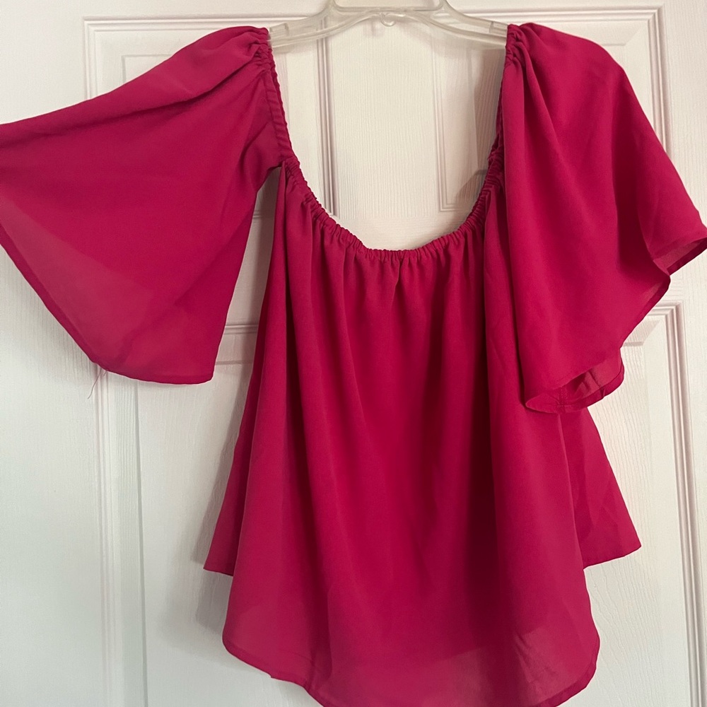 Elegant Women's Pink Blouse